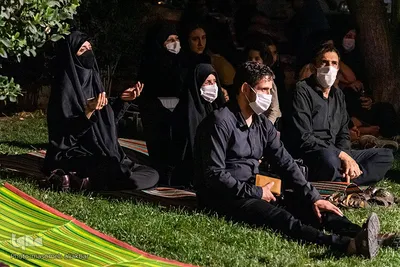 حسینیه ایران؛ عزاداری شب پنجم محرم‎‎