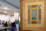 آیین گشایش نمایشگاه نقاشی‌خط «آوای قلم»