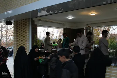 مراسم عزاداری و ایستگاه صلواتی خادمین الشهداءملایر‎