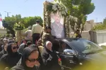 پیکر شهید «حسن آقایی» در اراک تشییع شد