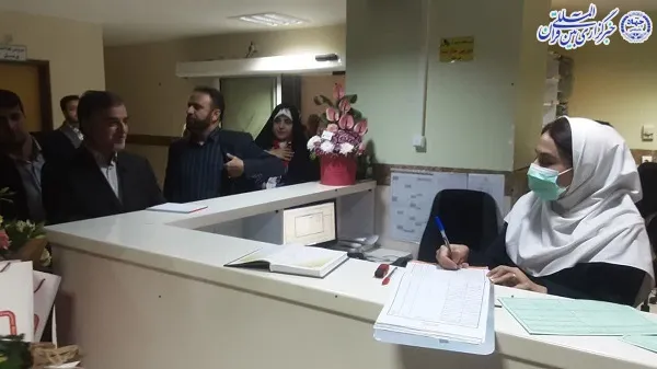 دیدار استاندار مازندران با پرستاران بیمارستان های بوعلی سینا و حکمت ساری
