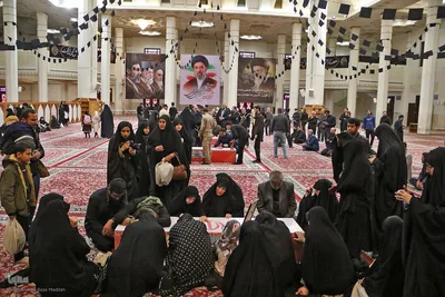 تشییع پیکر سرلشکر شهید مجید خادمی و ۵ تن از شهدای اقتدار در شیراز