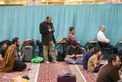 مراسم اعتکاف در مسجد جامع امام صادق (ع)