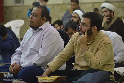 جلسه قرآن محمدعلی دهدشتی در  حسینیه نجف قم