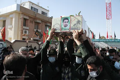استقبال از پیکر شهید یاوری بعد از 37 سال دوری از وطن