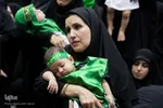 همایش شیرخوارگان حسینی در گلستان شهدای اصفهان‎