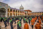گلباران حرم مطهر حضرت شاهچراغ (ع)‎‎