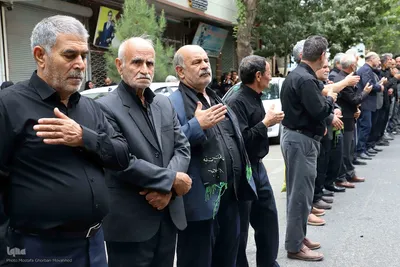 مراسم عزاداری عاشورای حسینی در شهرستان اهر