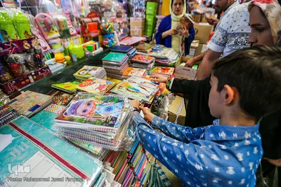بازار لوازم التحریر خالی از فرهنگ و تولید ایرانی
