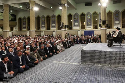 دیدار رئیس و مسئولان قوه قضائیه با رهبرانقلاب
