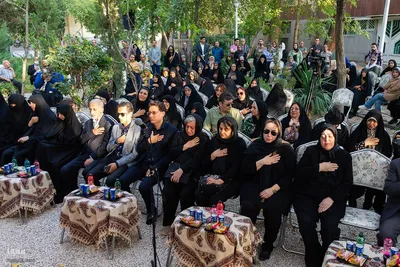 مراسم چهلمین روز درگذشت استاد فرشچیان در اصفهان