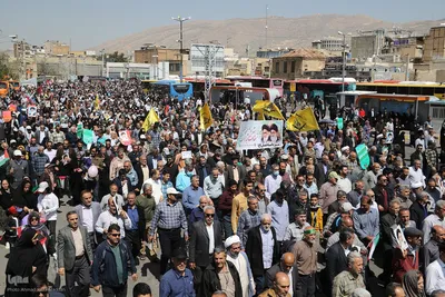 راهپیمایی روز قدس در شیراز