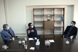 بازدید محمدجعفر کبیری، معاون امور تعاون وزارت تعاون، کار و رفاه اجتماعی از مرکز رشد هنرها و فن آوری قرآنی