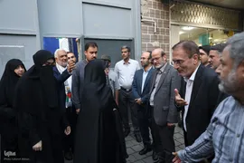 استقبال مردمی از خانواده های شهدا و بازماندگان غزه