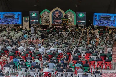 مراسم سومین روز خاکسپاری پیکر مطهر سردار شهید حاج عبدالله اسکندری