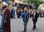 مراسم عزاداری خیابانی به مناسبت سالگرد ارتحال حضرت امام خمینی(ره) در اهر
