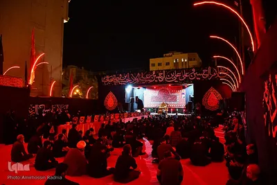 عزاداری در کهف الشهدا