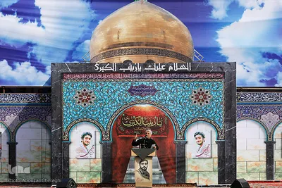 مراسم تشییع پیکر مطهر شهید محسن حججی در تهران
