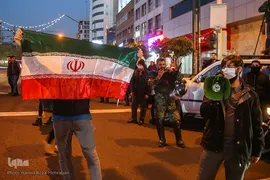 جشن پیروزی تیم ملی در تهران/2