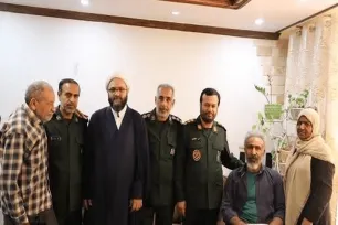 فرمانده سپاه هرمزگان به دیدار جانبازان رفت