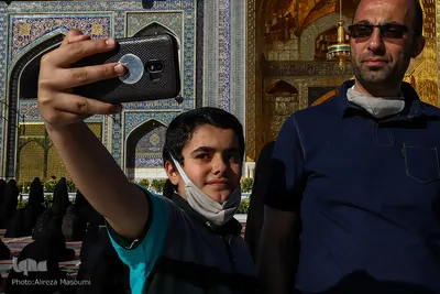 بازگشایی حرم مطهر رضوی
