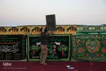 عزاداری شب سوم محرم در بلوار نماز مشهد
