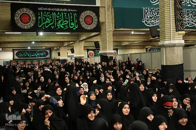 سومین شب عزاداری فاطمیه در حسینیه امام خمینی(ره)