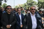وداع باشکوه با شهدای مظلوم حمله رژیم صهیونیستی در همدان‎
