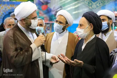 گردهمایی علما و روحانیون با حضور حجت‌الاسلام علی اکبری در بیرجند