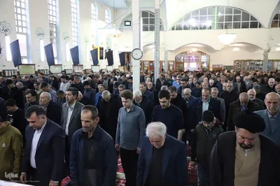 اقامه نماز عید فطر در اهر
