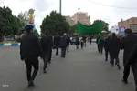 مراسم سوگواری و عزاداری خیابانی سالروز شهادت حضرت امام جعفر صادق(ع) در اهر
