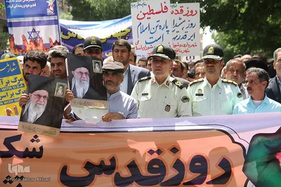 راهپیمایی روز جهانی قدس در شهرکرد