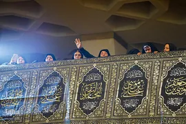 وداع با شهید «مهدی الله‌‌پور» در حرم شاهچراغ(ع)‎