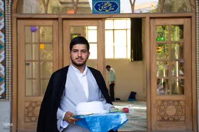مراسم عمامه‌گذاری طلاب حوزه علمیه اصفهان