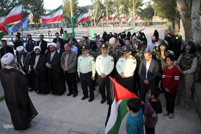 کاروان خودرویی حمایت از مردم مظلوم فلسطین و جبهه مقاومت در اهر