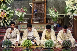 اختتامیه جلسات قرآن استاد محمد حسین سبزعلی