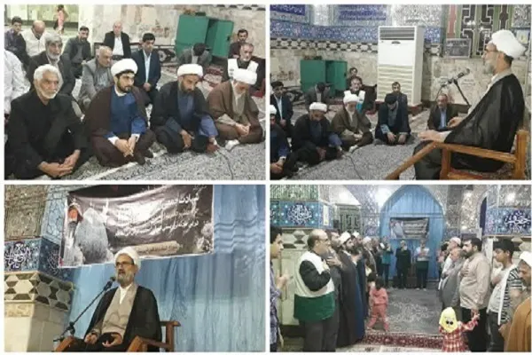 مراسم گرامیداشت شهدای حرم شاهچراغ در آزادشهر برگزار شد