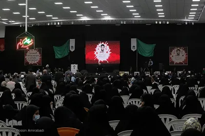 مراسم سی و ششمین سالگرد شهادت سردار سرلشکر «محمود کاوه» در حسینیه جماران بیرجند