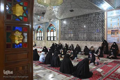 مراسم جزءخوانی قرآن کریم در سمنان‎‎‎‎