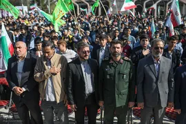 آیین افتتاحیه اردوهای دانش‎آموزی راهیان بهشت