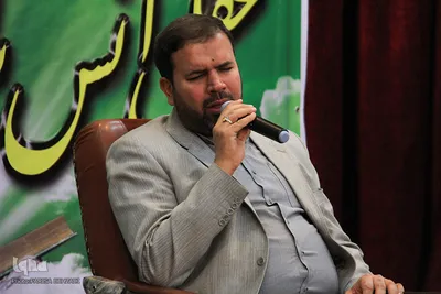 استاد احمد دباغ، حافظ کل قرآن و مبلغ روشندل در محفل انس با قرآن_اراک