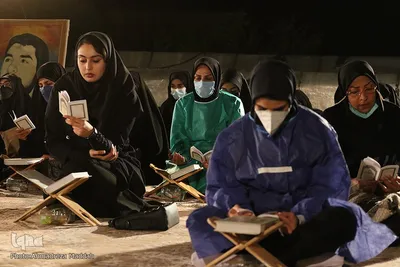 قرار بندگی؛ احیای شب ۲۱ رمضان در بیمارستان حضرت علی اصغر(ع) شیراز