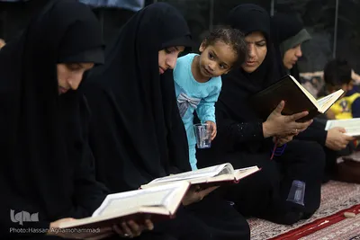 کاروان قرآنی انقلاب در حسینیه حضرت ابالفضل(ع) کوی هدایتی بندر لنگه
