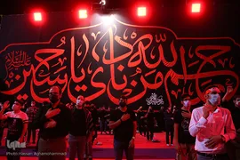 مراسم سوگواری شب هشتم محرم در آستان مقدس امامزاده صالح(ع) تجریش
