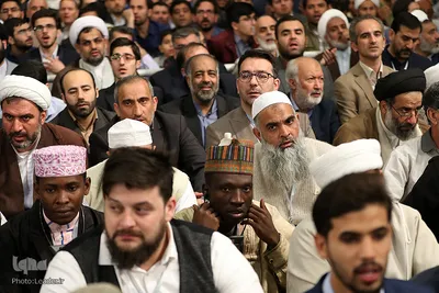 دیدار مسئولین و شرکت کنندگان سی‌وششمین دوره مسابقات بین‌المللی قرآن با رهبر انقلاب