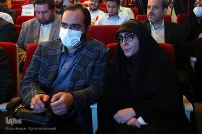 حضور فاطمه سلیمانی، فرزند سردار شهید سلیمانی در مراسم