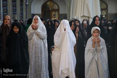 اقامه نماز عید قربان در حرم مطهر رضوی