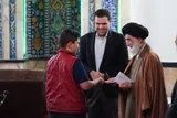 تلاوت سیدمحمد حسینی‌پور در مسجد رحمتیه تهران + صوت و عکس