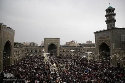 تحویل سال ۱۴۰۳ در حرم امام رضا(ع)