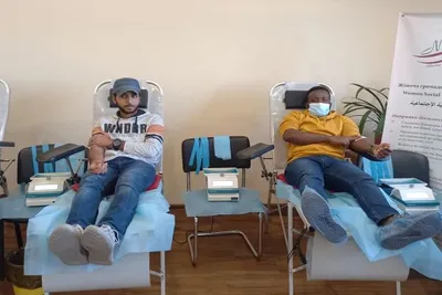 Muslime spenden Blut
